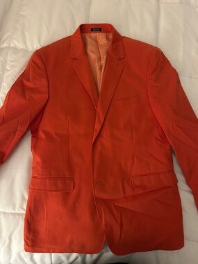 Saddlebred Orange Single-Breasted Sport Coat